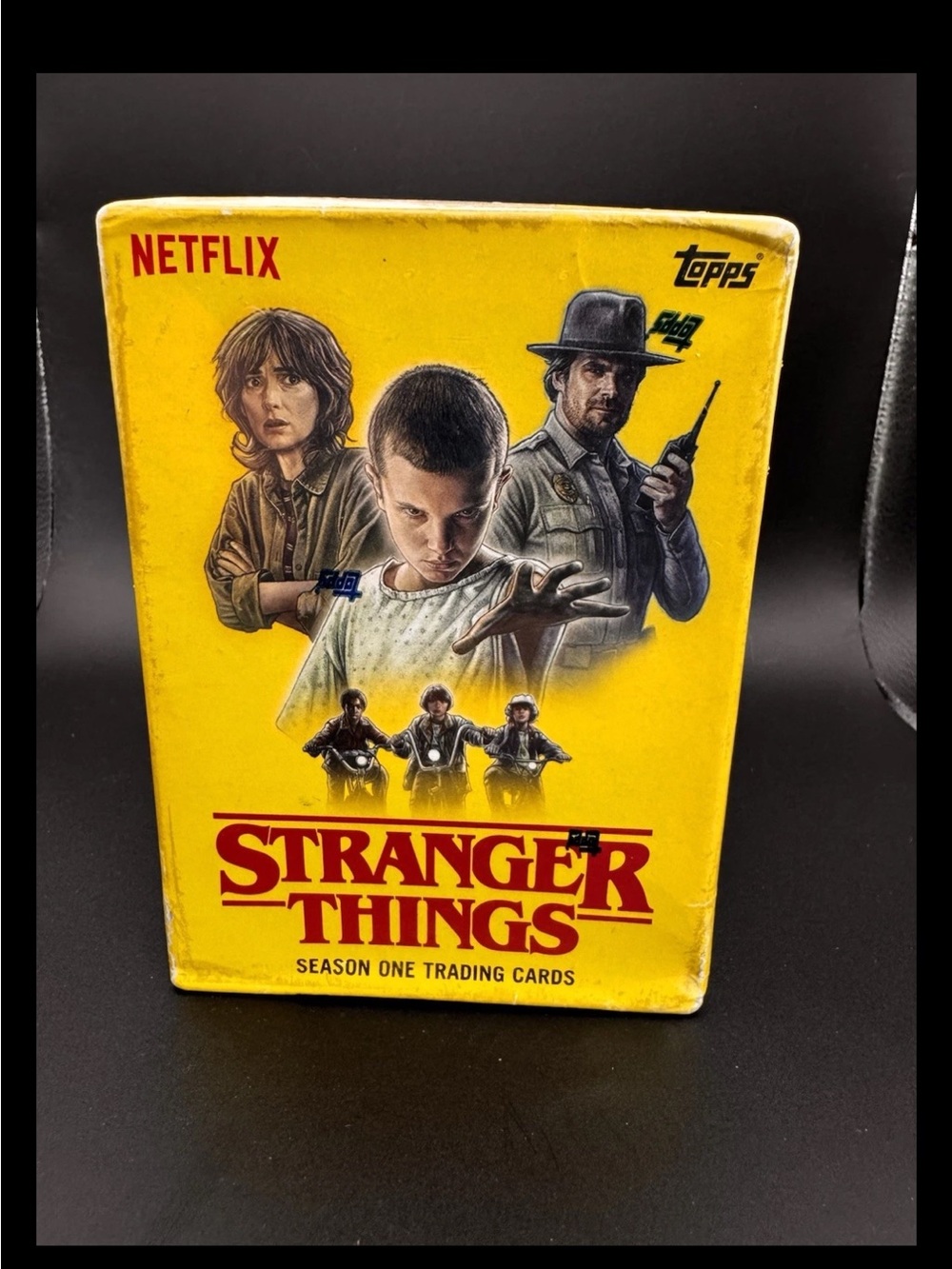 Topps Stranger Things Trading Cards Yellow Box